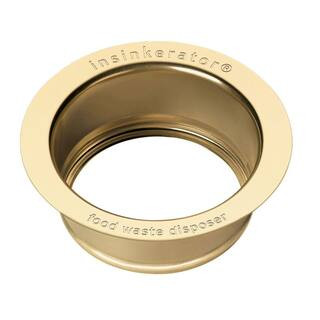 Kitchen Sink Flange in French Gold for InSinkErator Garbage Disposal | The Home Depot