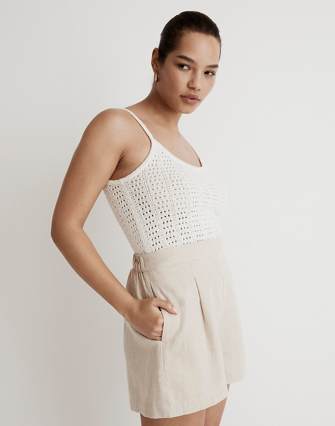 Open-Stitch Sweater Tank | Madewell