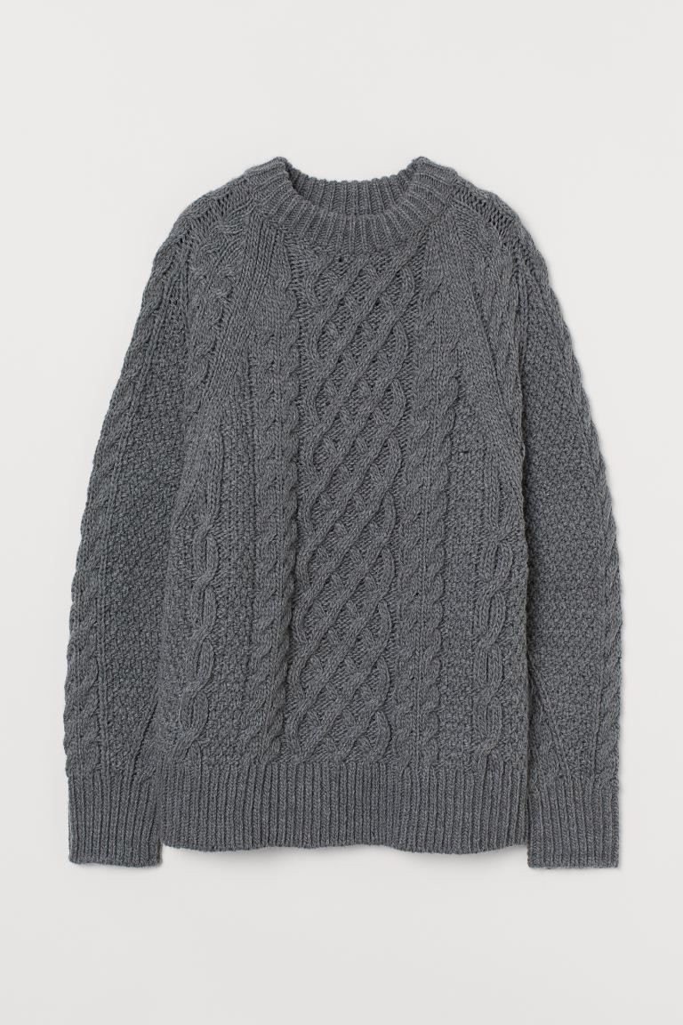 Cable-knit Sweater
							
							$39.99 | H&M (US + CA)
