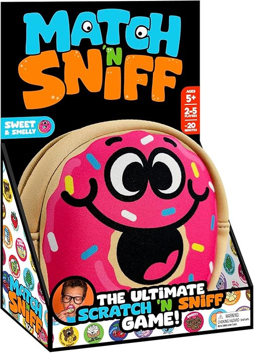 Schylling Match 'N Sniff Sweet & Smelly - Fun Family Matching Game for 2 to 5 Players - Smell, Sn... | Amazon (US)
