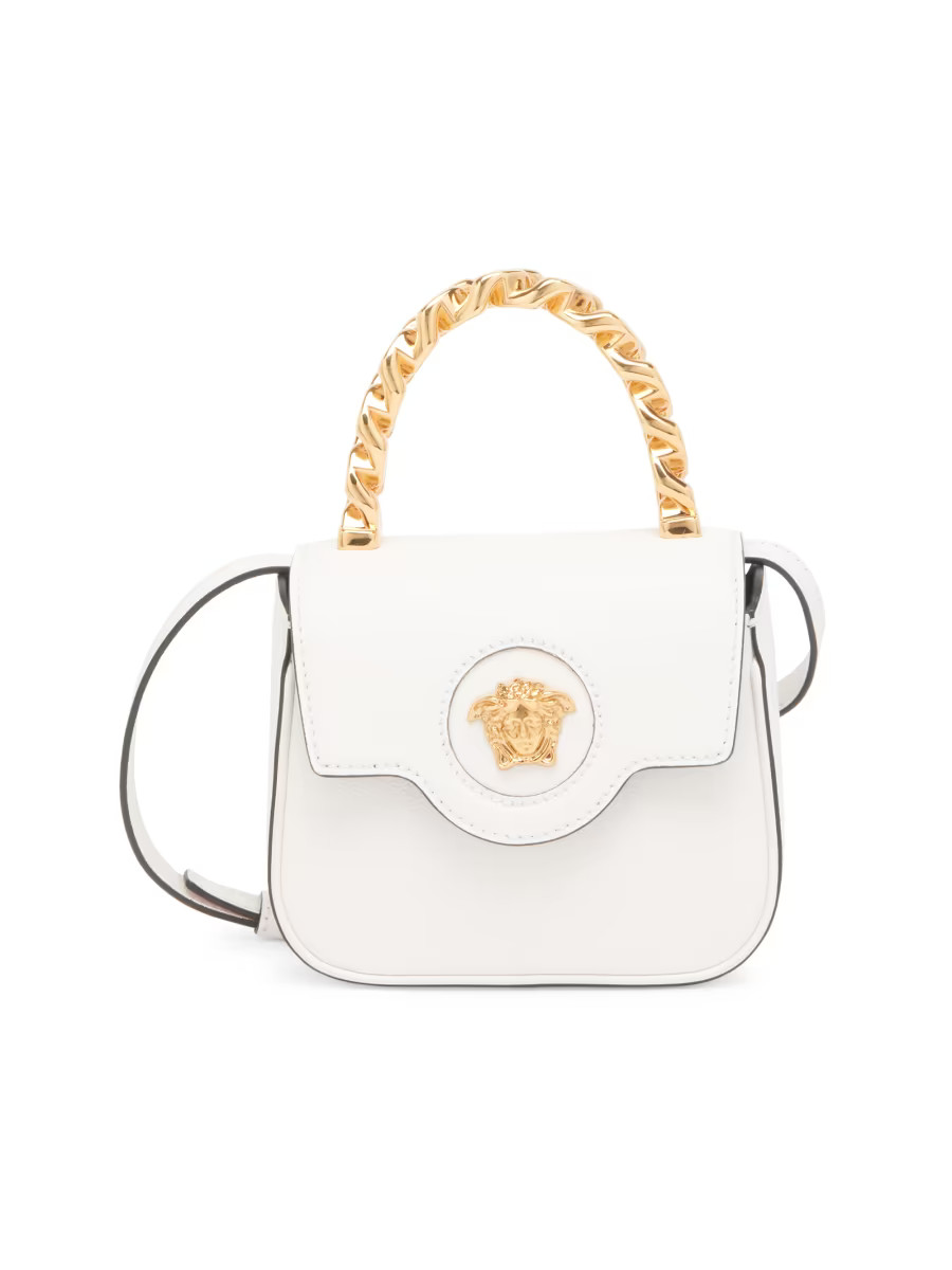 Medusa Leather Top-Handle Bag | Saks Fifth Avenue