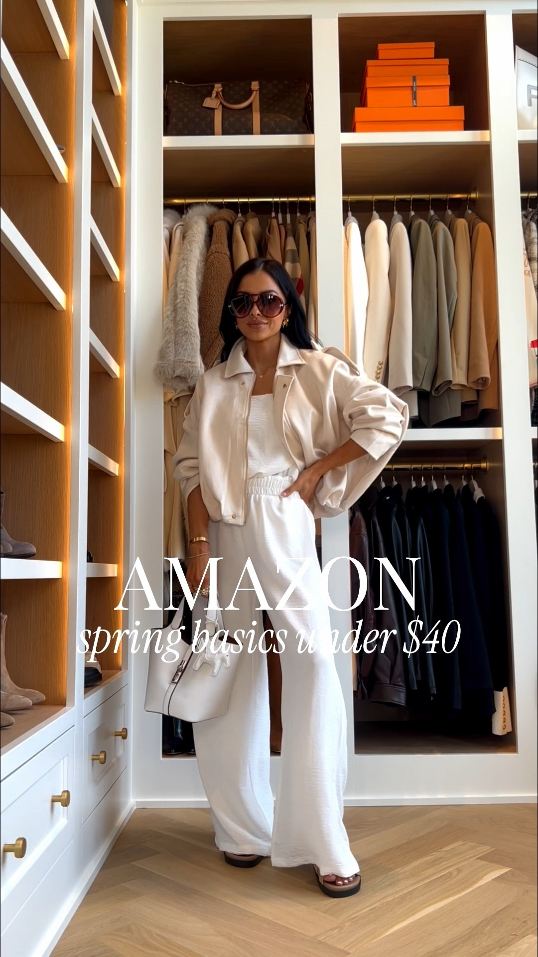 These Amazon sandals & slippers have been on heavy rotation lately. The suede fabric is designer-inspired and perfect for the transition from spring to summer. Paired them with an Amazon white set and suede bomber jacket. 

Miamiamine Amazon shoes Amazon must haves suede sandals house shoes Spring sandals neutral shoe inspiration chic style elevated basics favorite jackets travel outfit 



#LTKOver40 #LTKmomlife #LTKTravel