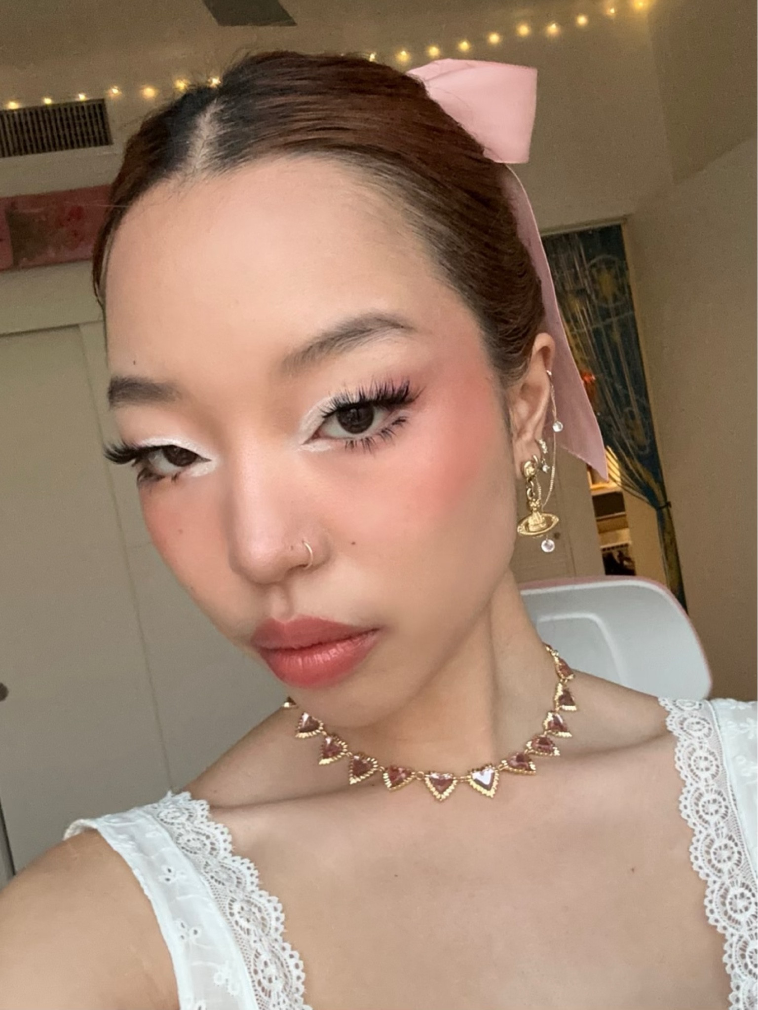 the prettiest balletcore makeup look! super girly and feminine :) (other products used that are not listed are colorpop’s hello kitty palette in “snow much love” and innisfree glitter in “hologram”)

#makeup #makeuproutine

#LTKbeauty #LTKSeasonal #LTKstyletip