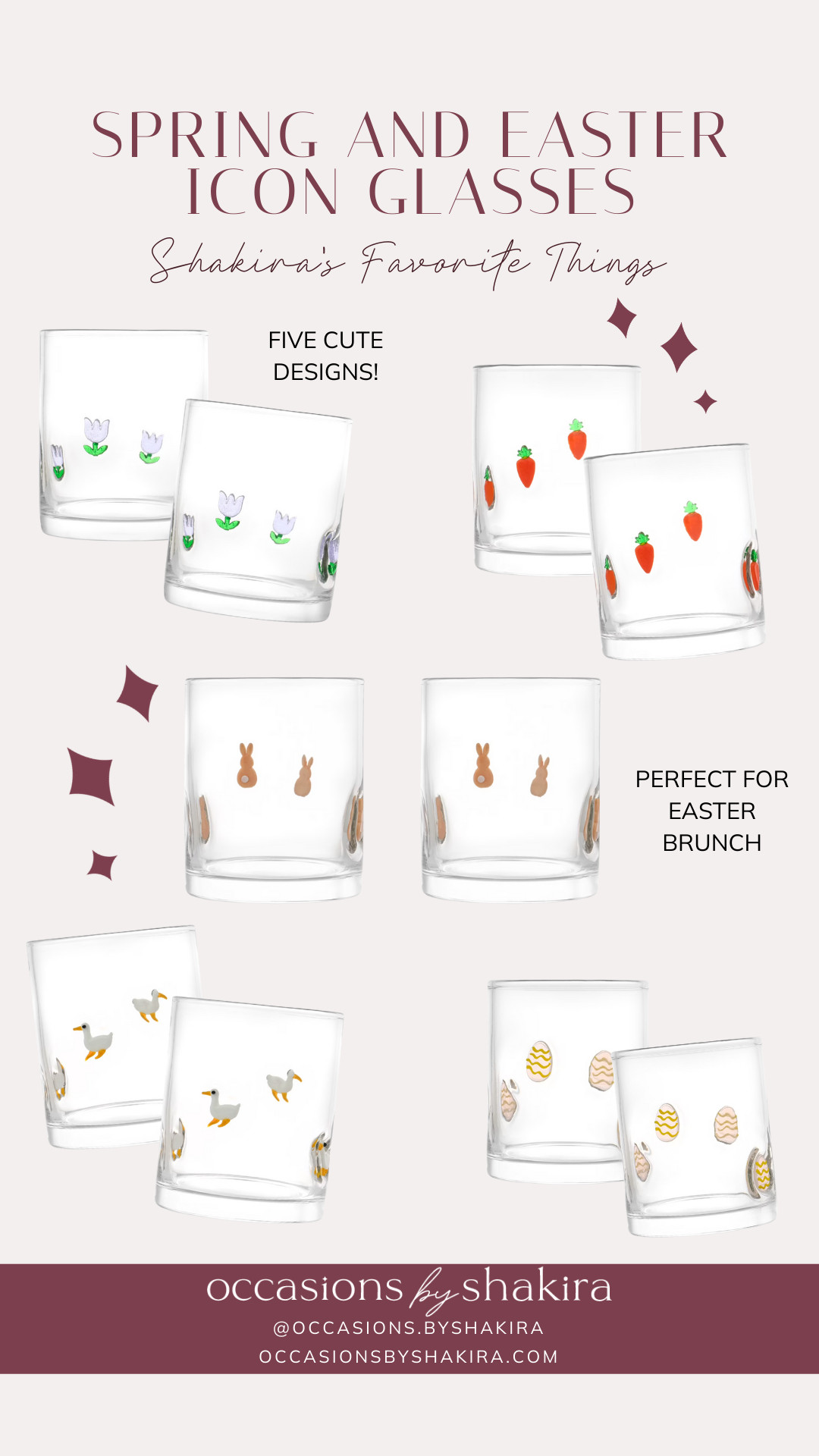 Love these icon glasses for spring and Easter! 

 

#LTKfoodie #LTKSeasonal #LTKHome