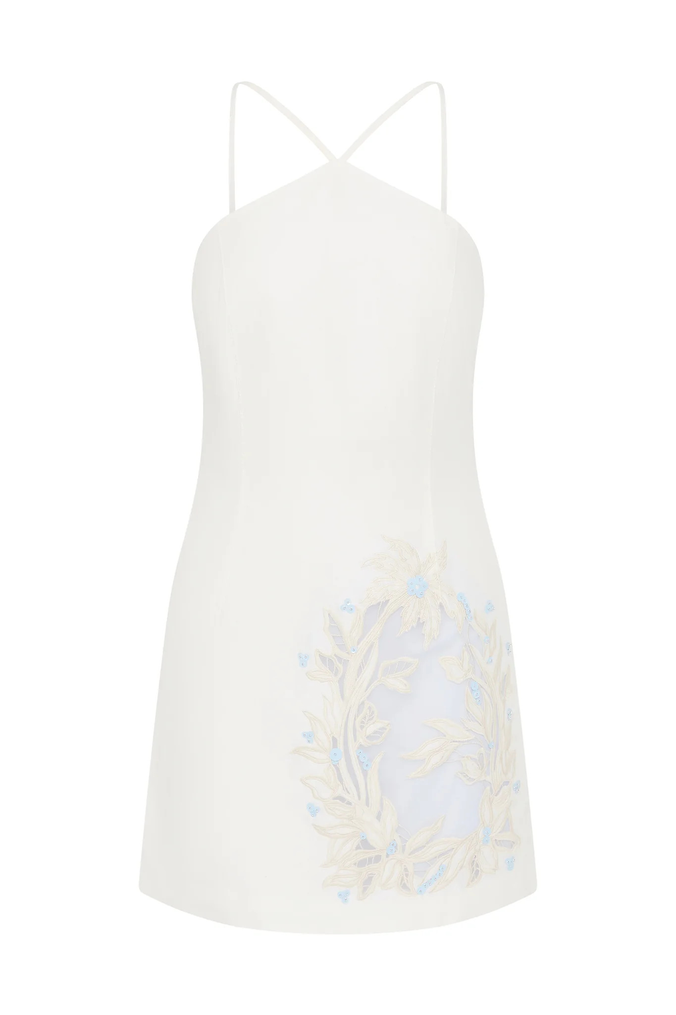 Mirrors Embroidered Mini Dress | aje. (US, UK, Europe, ROW)