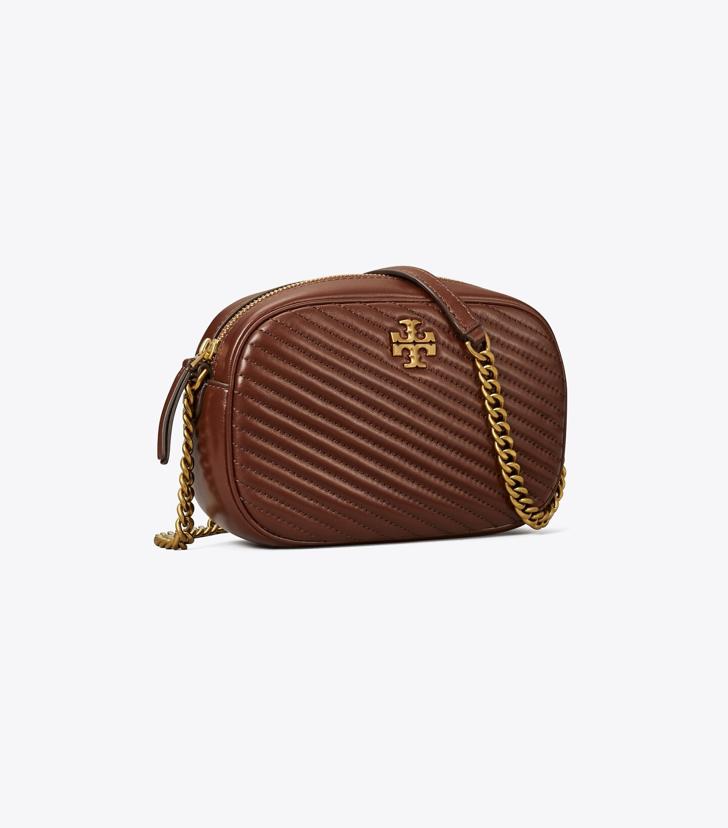 KIRA CHEVRON MOTO QUILT CAMERA BAG | Tory Burch (US)