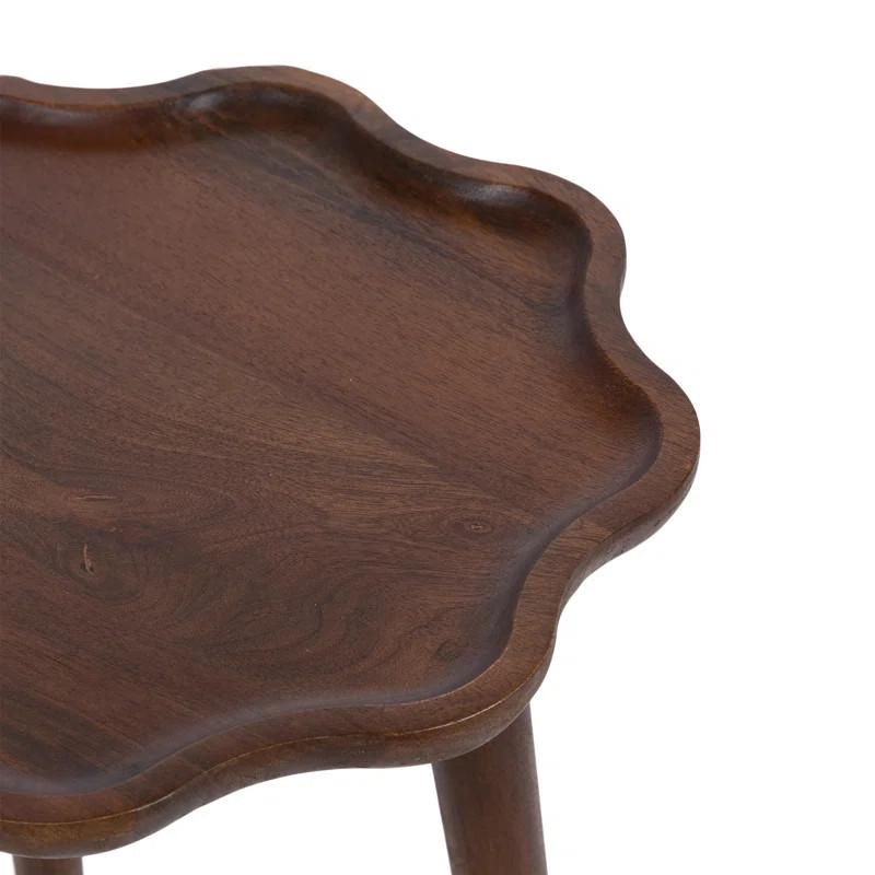 Kalid Solid Wood Top End Table | Wayfair North America
