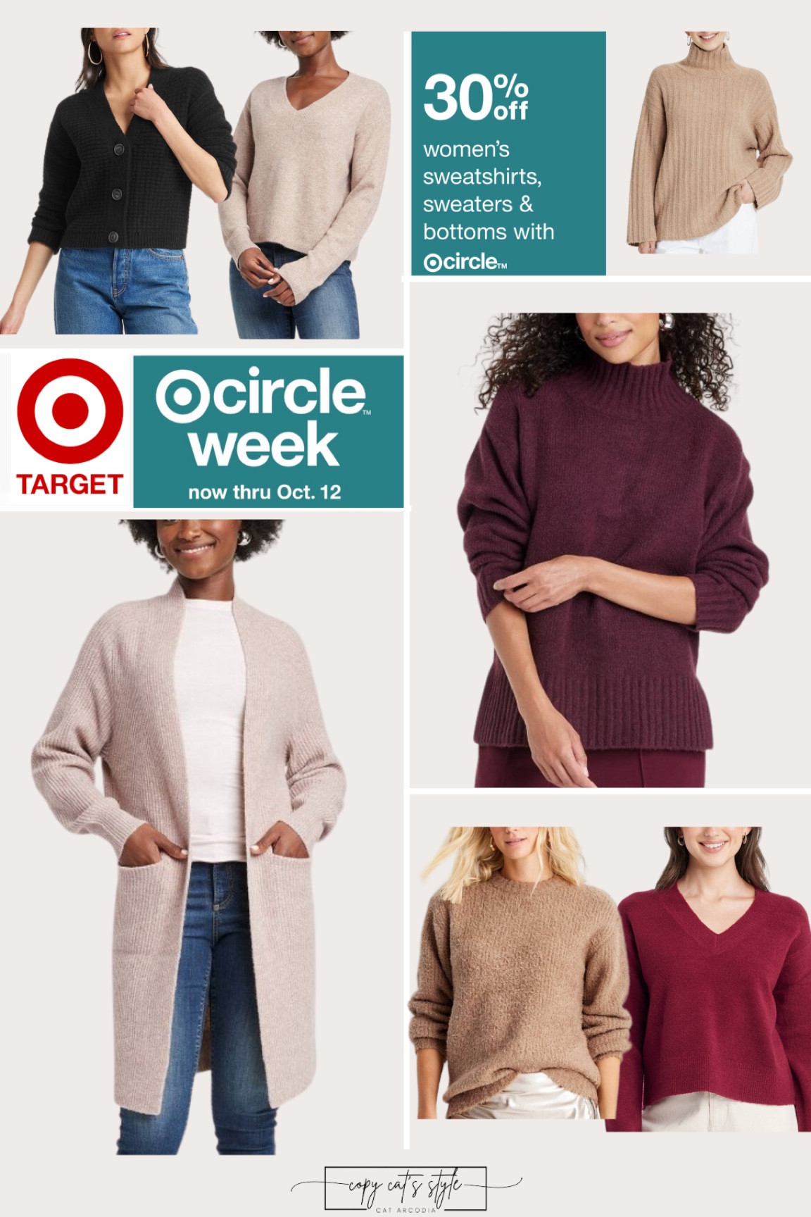 Target Circle 30% off clothing, sweaters, bottoms

#LTKSaleAlert #LTKFindsUnder50 #LTKStyleTip