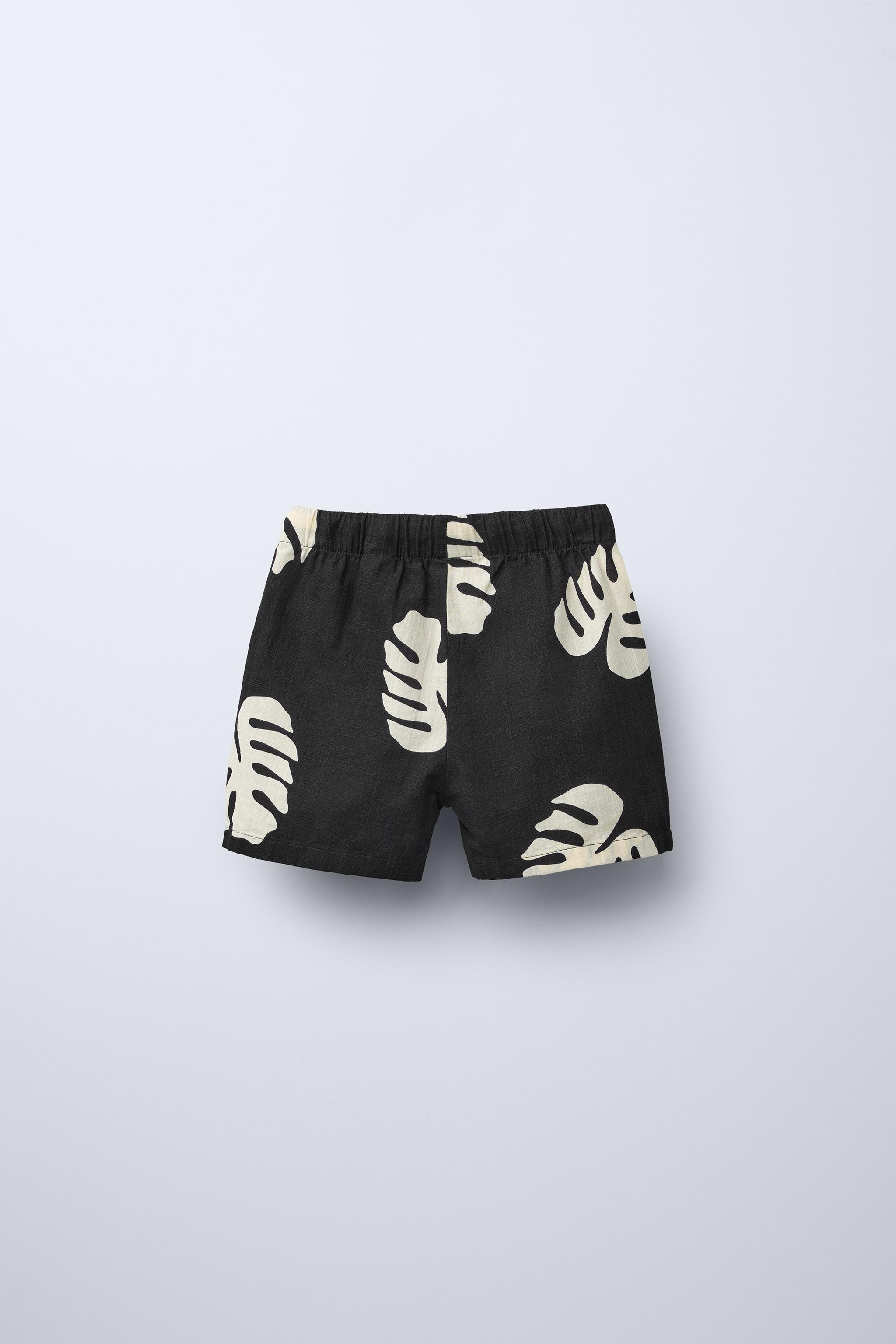 LEAF PRINT SHORTS | Zara US