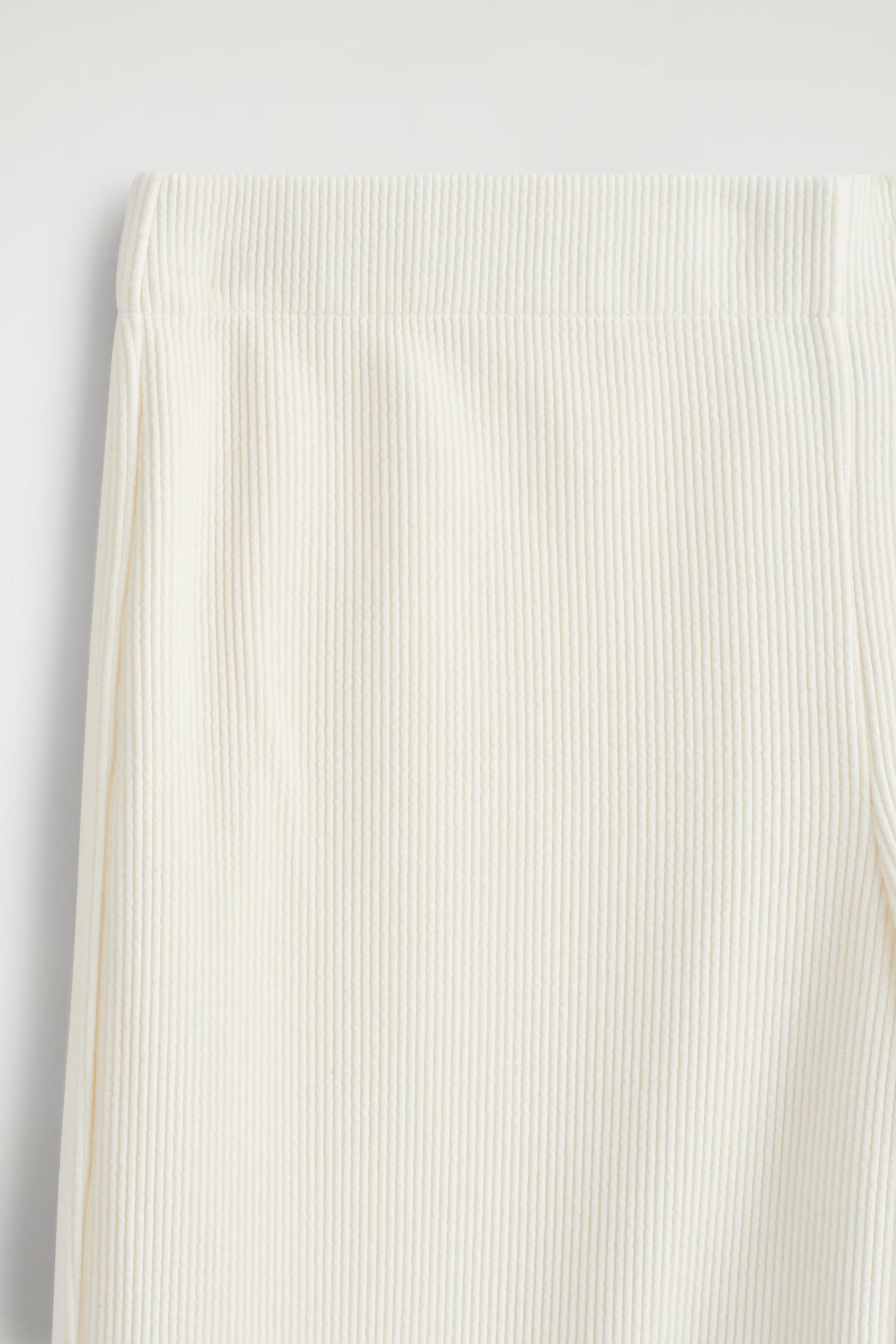CORDUROY WIDE-LEG TROUSERS - WHITE | COS GB | COS UK
