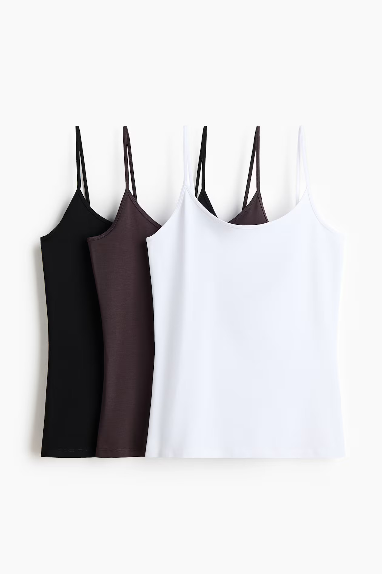 3-Pack Cotton Tank Tops | H&M (US + CA)