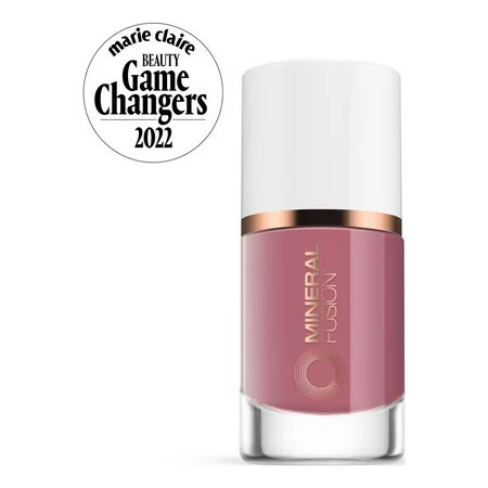 MINERAL FUSION Vegan Nail Polish Flirtini Mauve Rose Pink Purple/Pink | Non-Toxic | Cruelty-Free | Walmart (US)