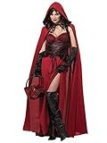Dark Red Riding Hood Costume | Amazon (US)