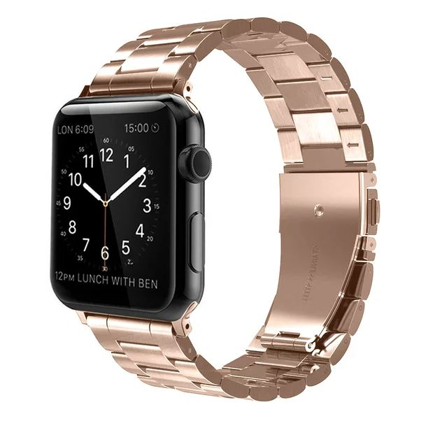 Fintie Watch Band for Apple Watch Series 5/4/3/2/1 (44/42mm) - Stainless Steel Metal Replacement ... | Walmart (US)