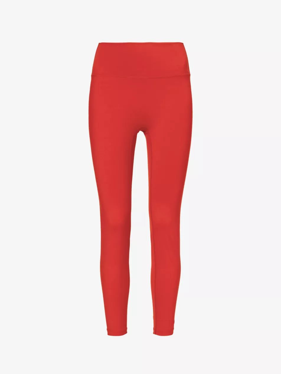 Ultimate brand-print high-rise stretch-jersey leggings | Selfridges