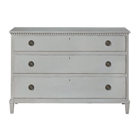 Natural Greige 3 Drawer Dresser in Gray - Walmart.com | Walmart (US)