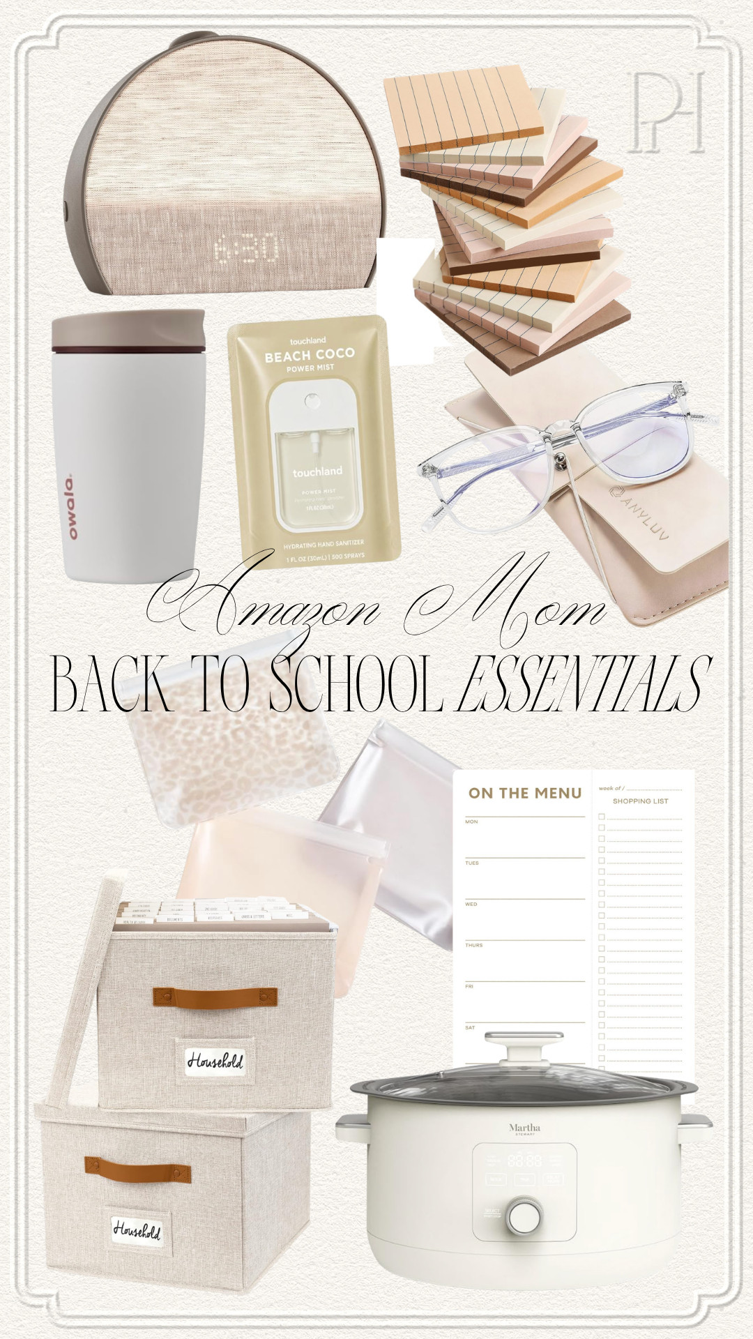 Must have Amazon finds for Mom this back to school season!

file box, file organization, sticky notes, office organization, sound machine, coffee tumbler, to-go mug, coffee mug, hand sanitizer, blue light glasses, slow cooker, reusable sandwich bags, home organization,  mom must haves, mom essentials, kitchen prep 

 #LTKdayinmylife #LTKmomlife #LTKKids
