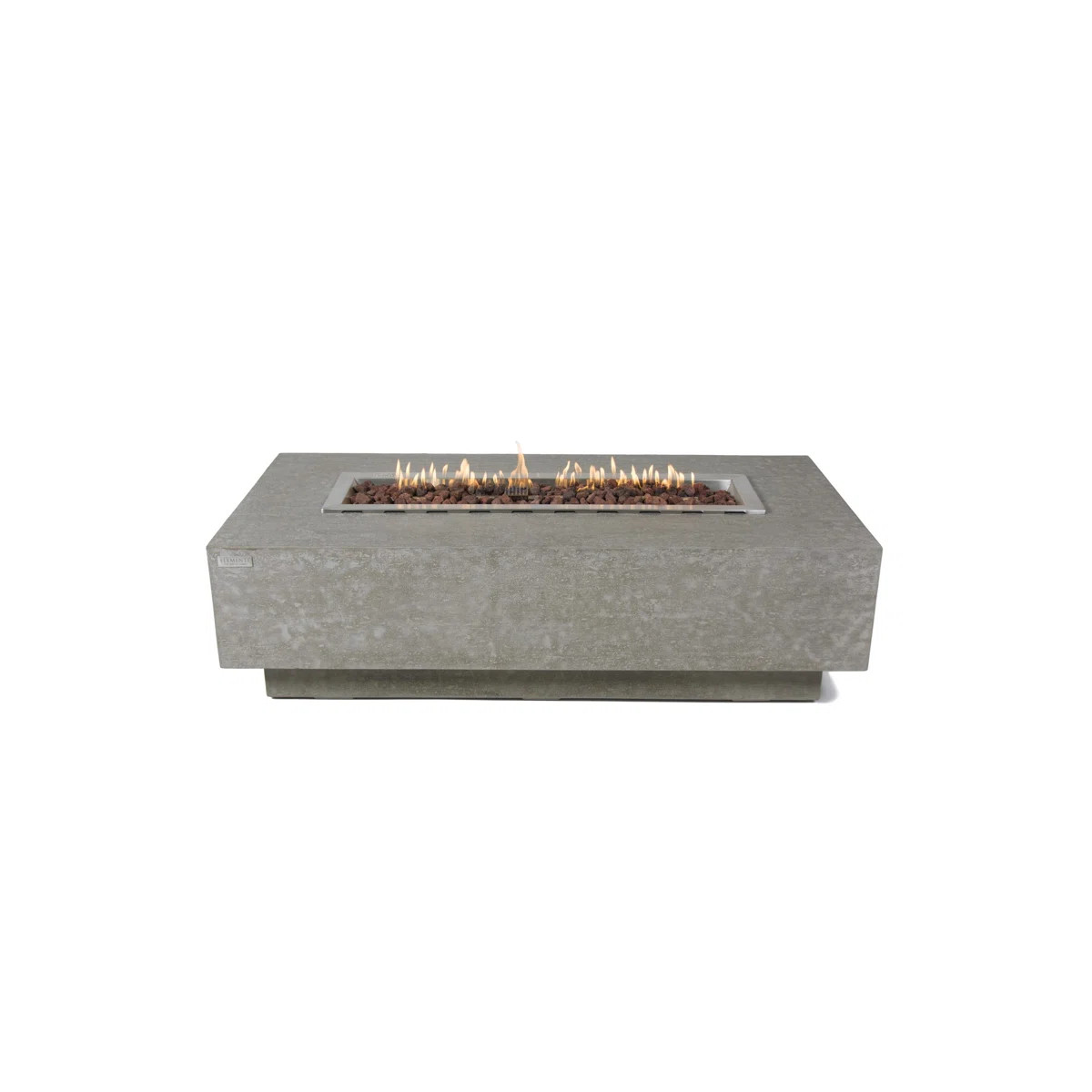 Elementi Kingsale 58" Propane Concrete Fire Pit Table | Wayfair North America