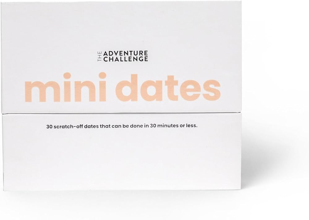 The Adventure Challenge Mini Dates, 30 New Scratch Off Date Night Games for Couples, Couples Scra... | Amazon (US)