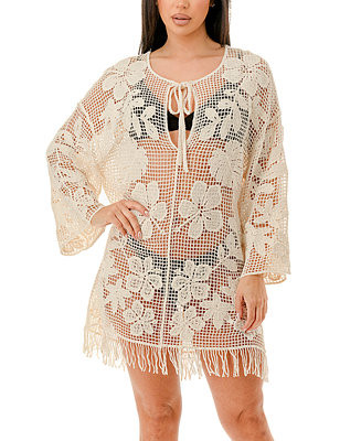 Marcus AdlerWomen's Crochet Swim Cover-Up Dress | Macy's
