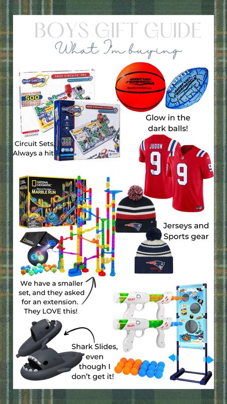 Gift guide series for Pre Teen Boys! 🏀 - Amazon gifts, hoverboard, basketball, skateboard, digital alarm clock charger, Nike hooded sweatshirt, Logitech gaming headphones, game pass, controller, Stanley quencher, Nike mens shoes, beanie hat, Airpods, Apple, Airtag wallet, gaming chair, teen gift ideas, teen holiday gifts, teen boy gift guide, gifts for teen boys, amazon gifts for teens, amazon gifts for teen boys, gifts for tween boys, boys gift ideas, video game gifts, sports gifts for boys, clothes for teen boys, sneakers for teen boys

#LTKHoliday #LTKGiftGuide #LTKkids

#LTKkids #LTKGiftGuide #LTKHoliday