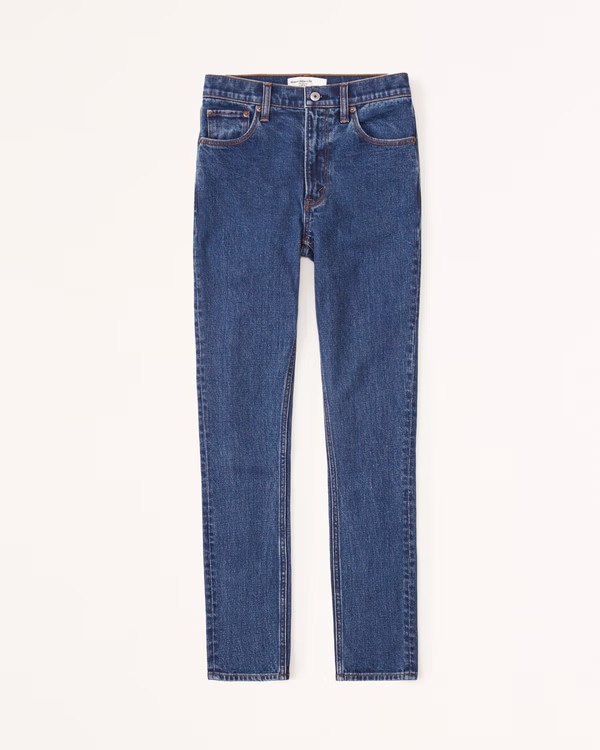 Women's High Rise Skinny Jean | Women's Bottoms | Abercrombie.com | Abercrombie & Fitch (US)