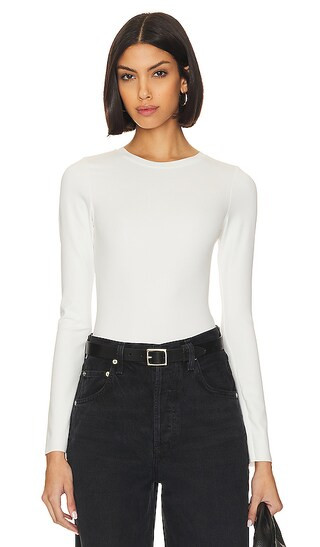 Scuba Crew Bodysuit in White001 | Revolve Clothing (Global)