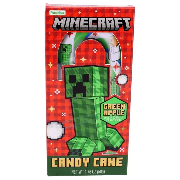 Minecraft Giant Holiday Candy Cane by Frankford, 1.76 oz | Walmart (US)