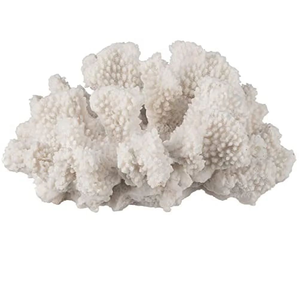 White Coral Decor - Faux Coral Sculpture -  4in X 3.5in X 2.5in | Walmart (US)