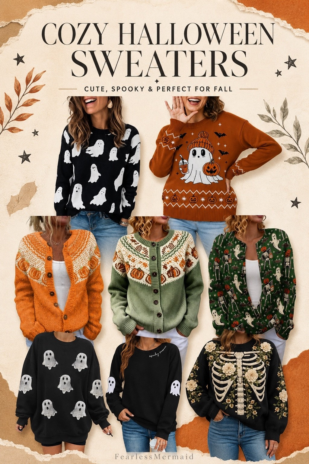 I earn from qualifying purchases. 🎃 Find cozy Halloween sweaters for women, including cute ghost sweaters, pumpkin cardigans, spooky-season sweatshirts and skeleton sweaters. Perfect for pumpkin patches, fall festivals, Halloween parties and casual October outfits. Tap to shop these cozy Amazon fall-fashion finds! #HalloweenSweaters #FallOutfits #AmazonFashion- #affiliate

#LTKSeasonal