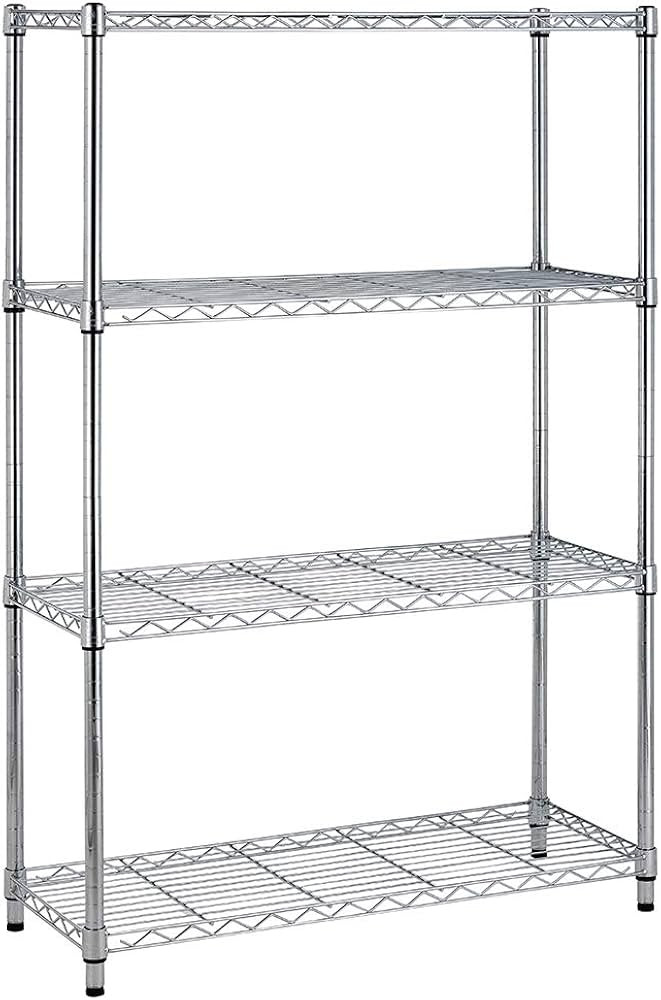 BestOffice Shelving Unit NSF Metal Large Storage Shelves Heavy Duty Height Adjustable Commercial ... | Amazon (US)