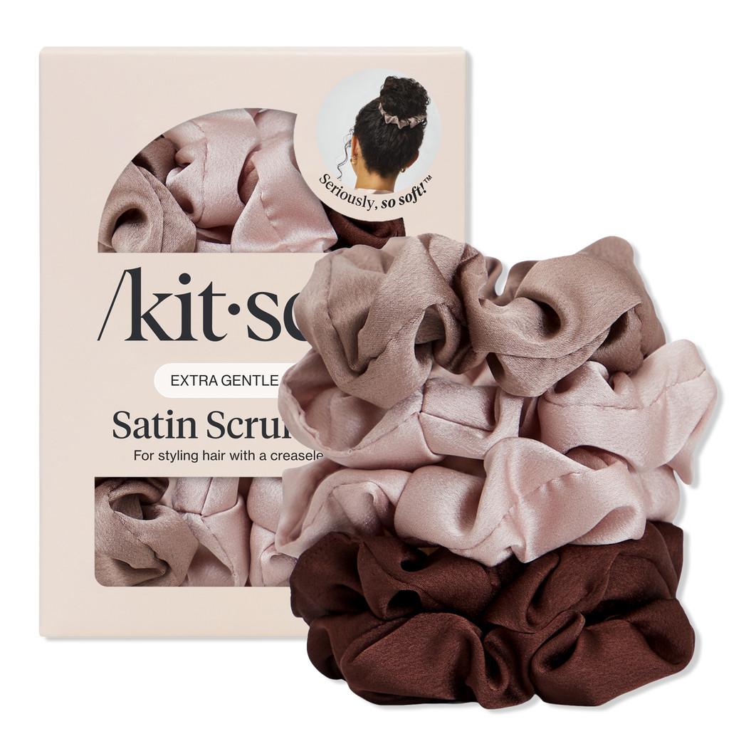 Cameo Satin Scrunchies | Ulta