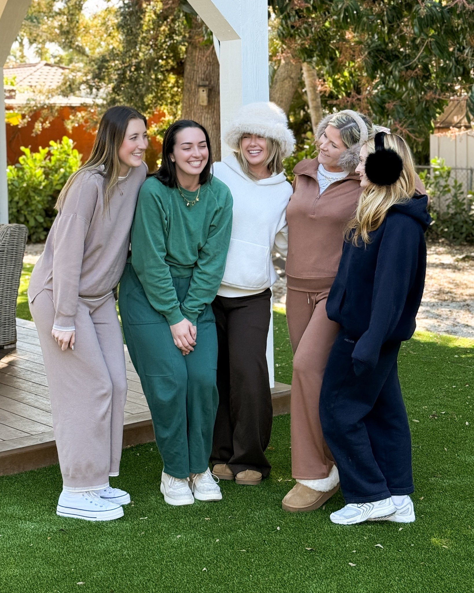 Cold days in FL call for matching sweatsuits. 🤍❄️ 

#LTKootd