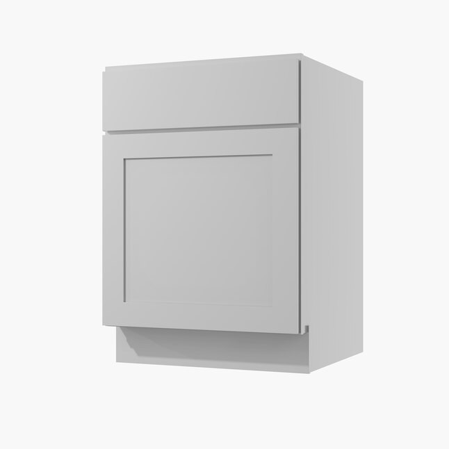 RELIABILT Fairplay 24-in W x 34.5-in H x 24-in D White Door Base Ready To Assemble Plywood Cabine... | Lowe's