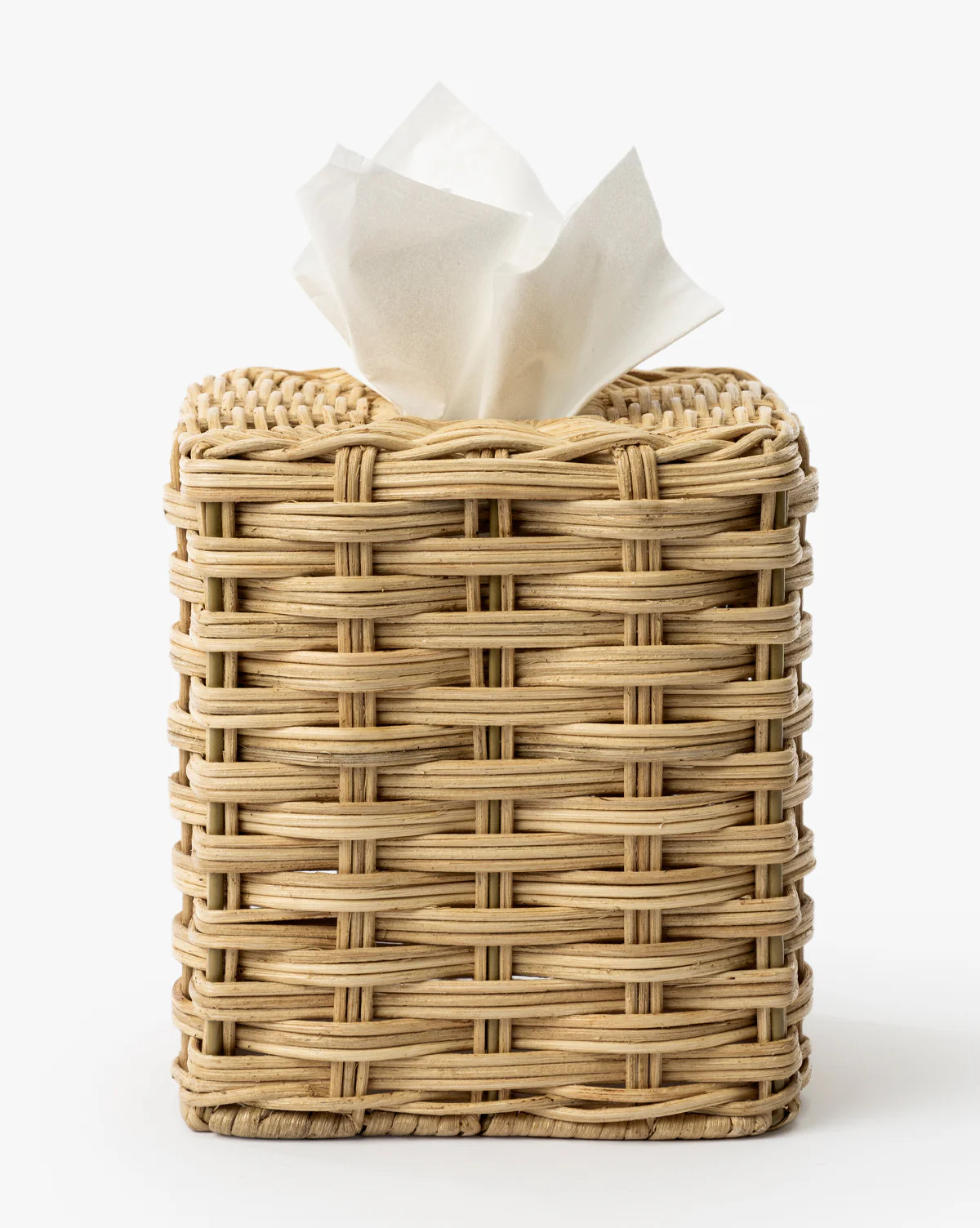 Wicker Tissue Box Cover | McGee & Co. (US)