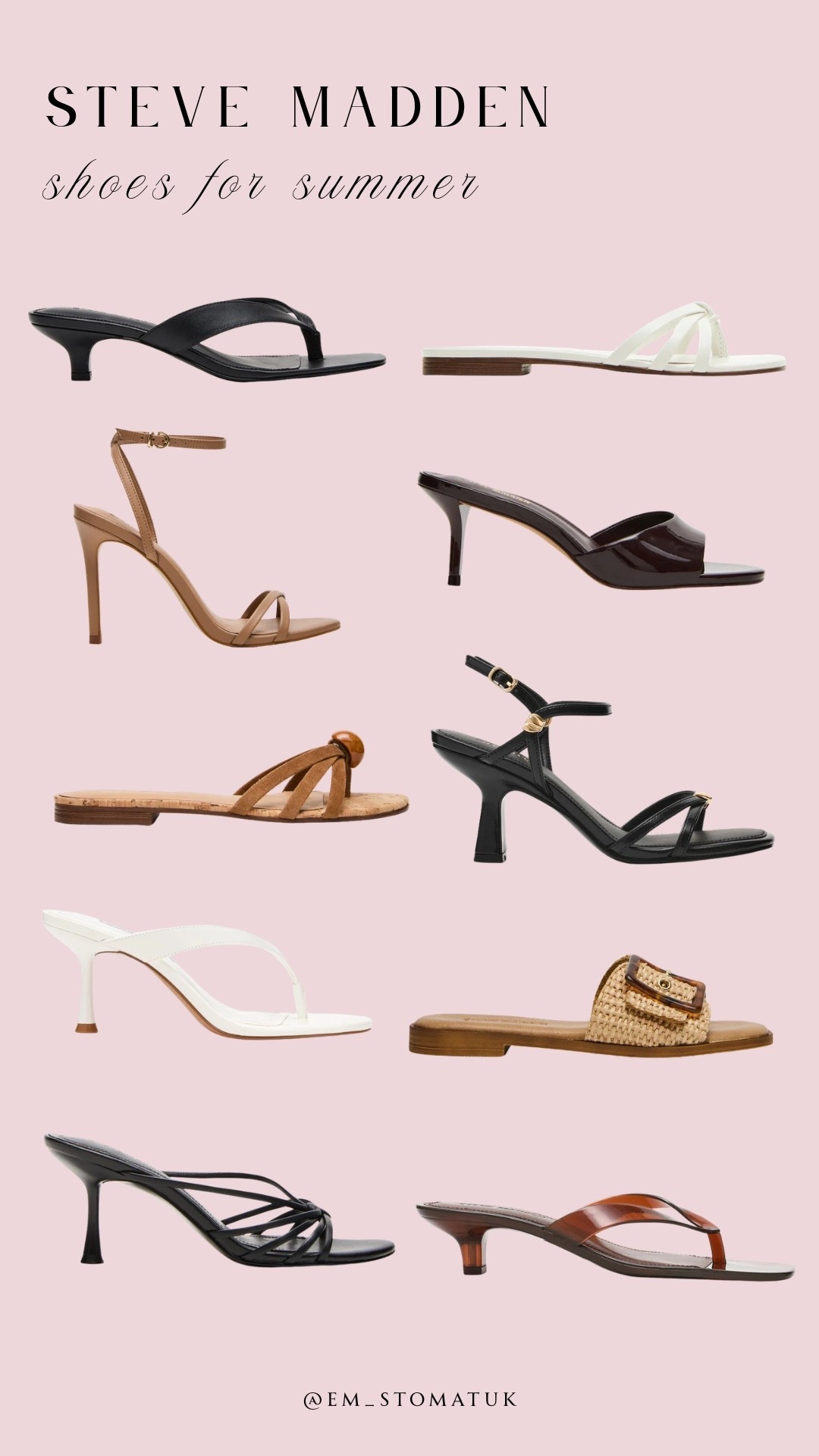My picks from Steve Madden for summer shoes! 

 #LTKgrwm #LTKootd #LTKSeasonal