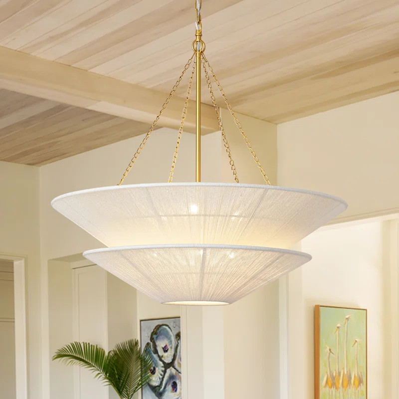 6 - Light Coastal Medieval Rope Tiered Gull Pendant Light | Wayfair North America