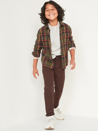 OGC Chino Built-In Flex Taper Pants for Boys | Old Navy (US)