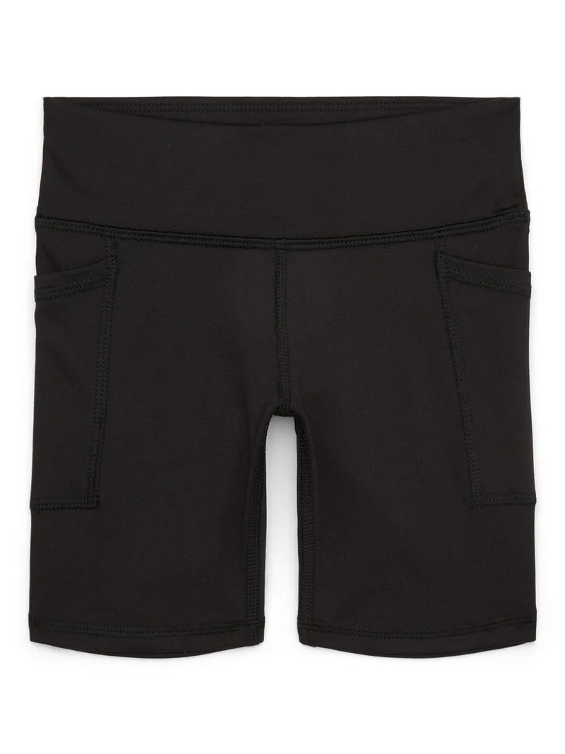 Athletic Works Girl\u2019s Active Bike Short, Sizes 4-18 & Plus | Walmart (US)