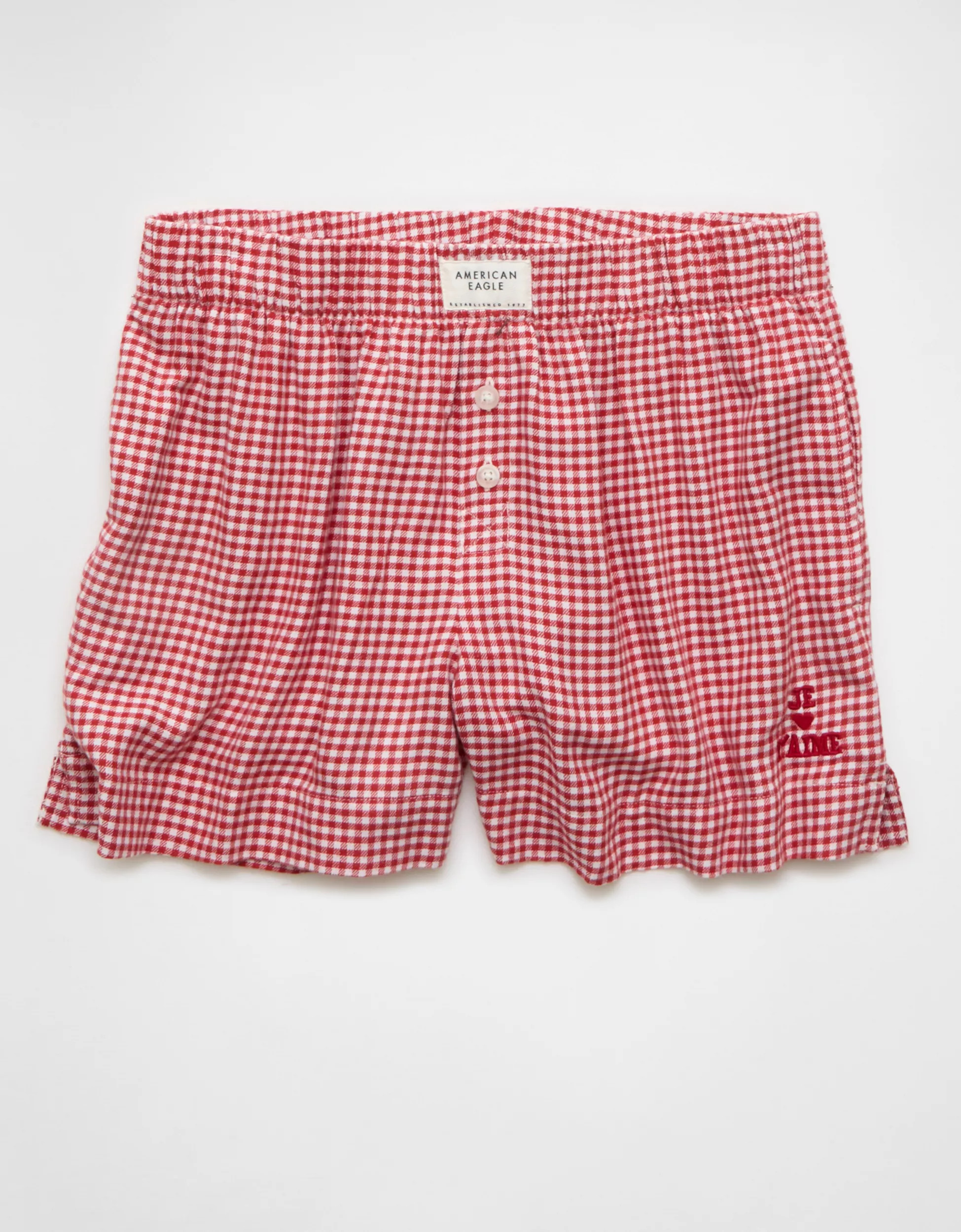 AE Flannel Boxer Sleep Short | American Eagle Outfitters (US & CA)