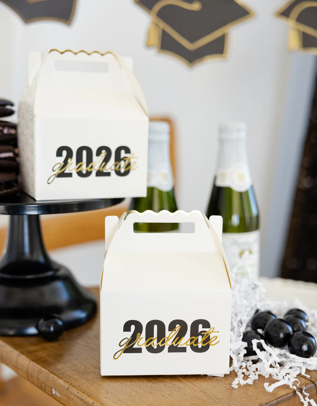 White 2026 Gable Treat Boxes (6 ct) | My Mind's Eye
