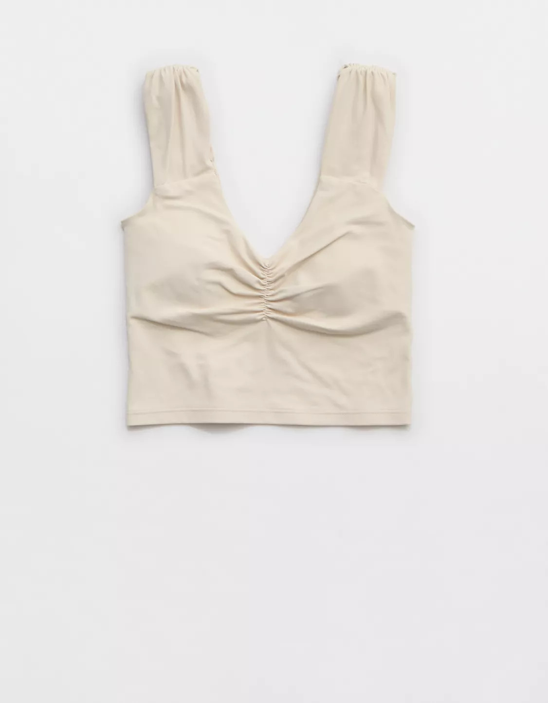 OFFLINE By Aerie Real Me XTRA Ruched Top | American Eagle Outfitters (US & CA)