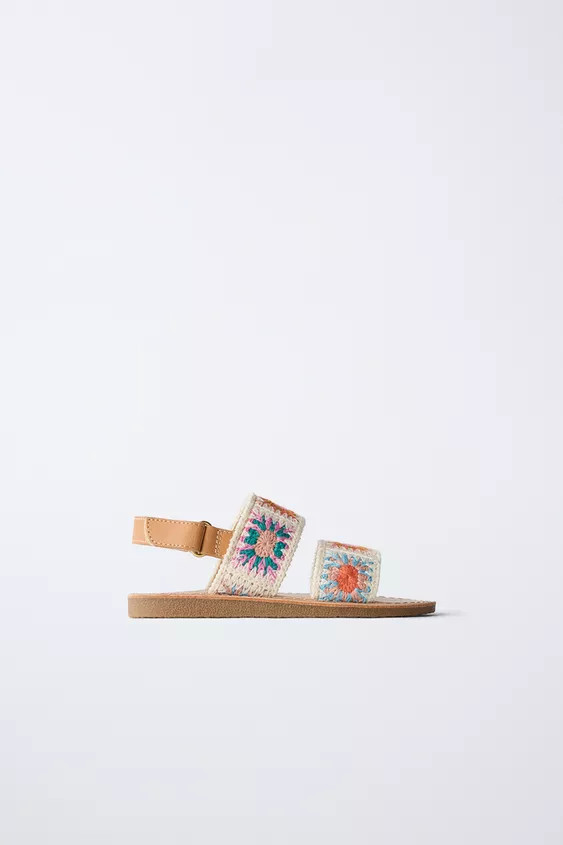 CROCHET SANDALS | Zara US