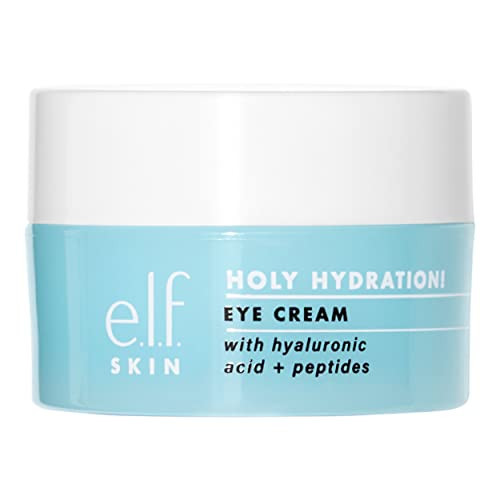 e.l.f. SKIN Holy Hydration! Eye Cream, Rich Hydrating Eye Cream For Minimizing Dark Circles, Infused With Hyaluronic Acid, Vegan & Cruelty-free | Amazon (US)