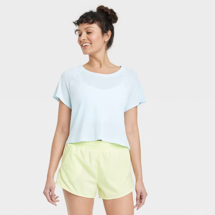 Women's Core Boxy Athletic T-Shirt - All in Motion™ | Target