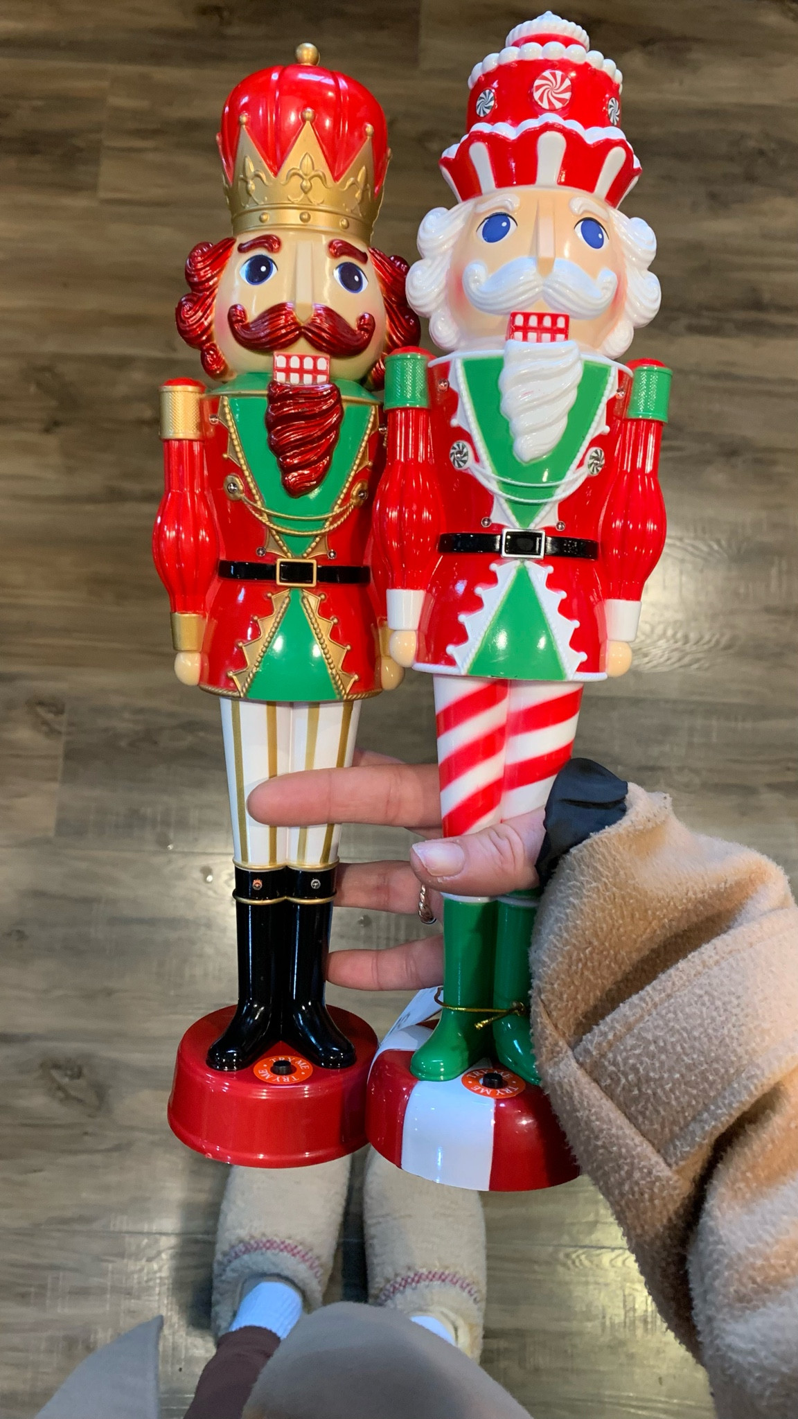 Found these light up musical nutcrackers for under $10 for my son’s bedroom! Make sure to follow and check out his full Christmas bedroom reveal. 🎄✨♥️
#boysbedroomdecor #toddlerbedroom #christmasbedroom #christmasdeccorations

#LTKKids #LTKHoliday #LTKBaby
