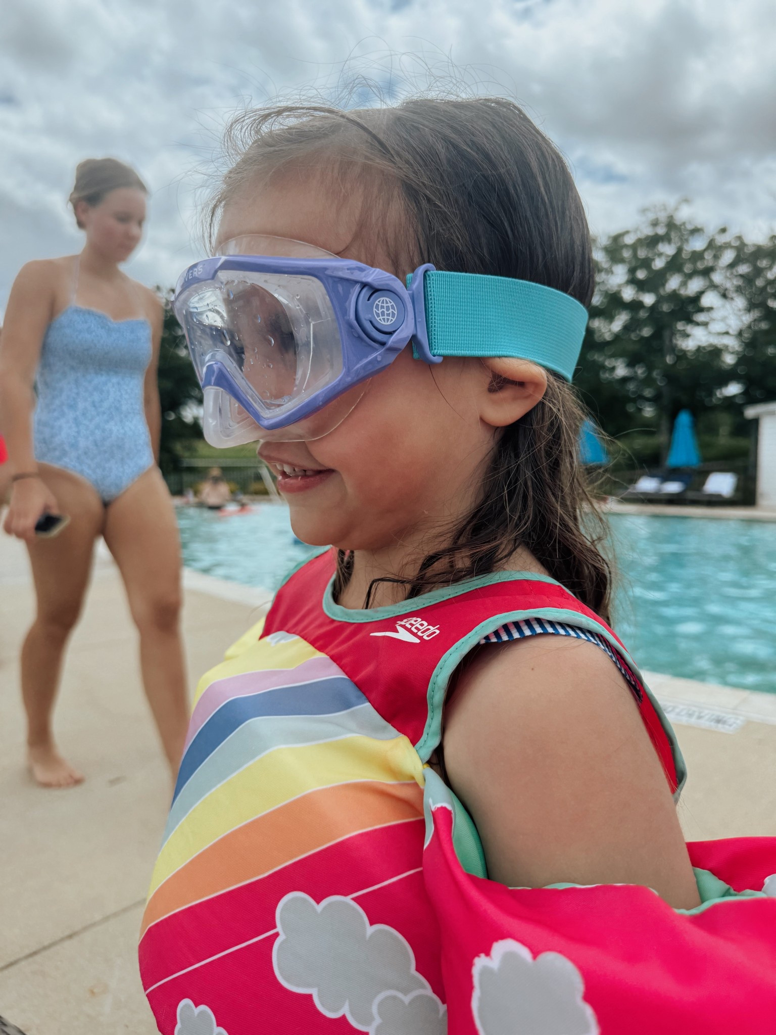 This picture 😭🤣 but these are THE BEST goggles!!! Have an elastic back so they don't get stuck in their hair and they're easy to slide on and off  

#LTKKids #LTKSwim
