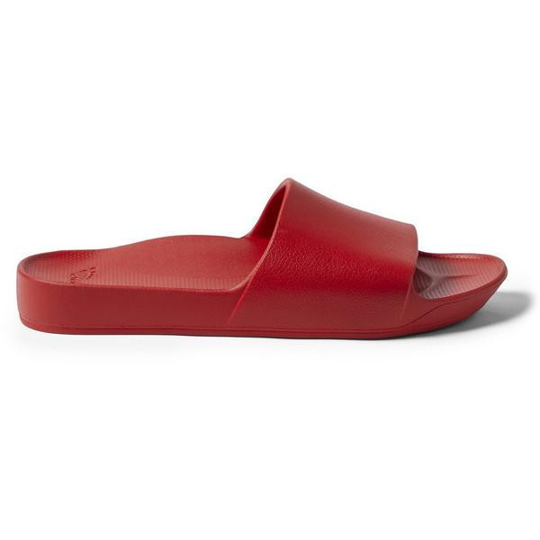 Women's Archies Footwear Arch Support Slide Sandals 8 Chili | Scheels Sports