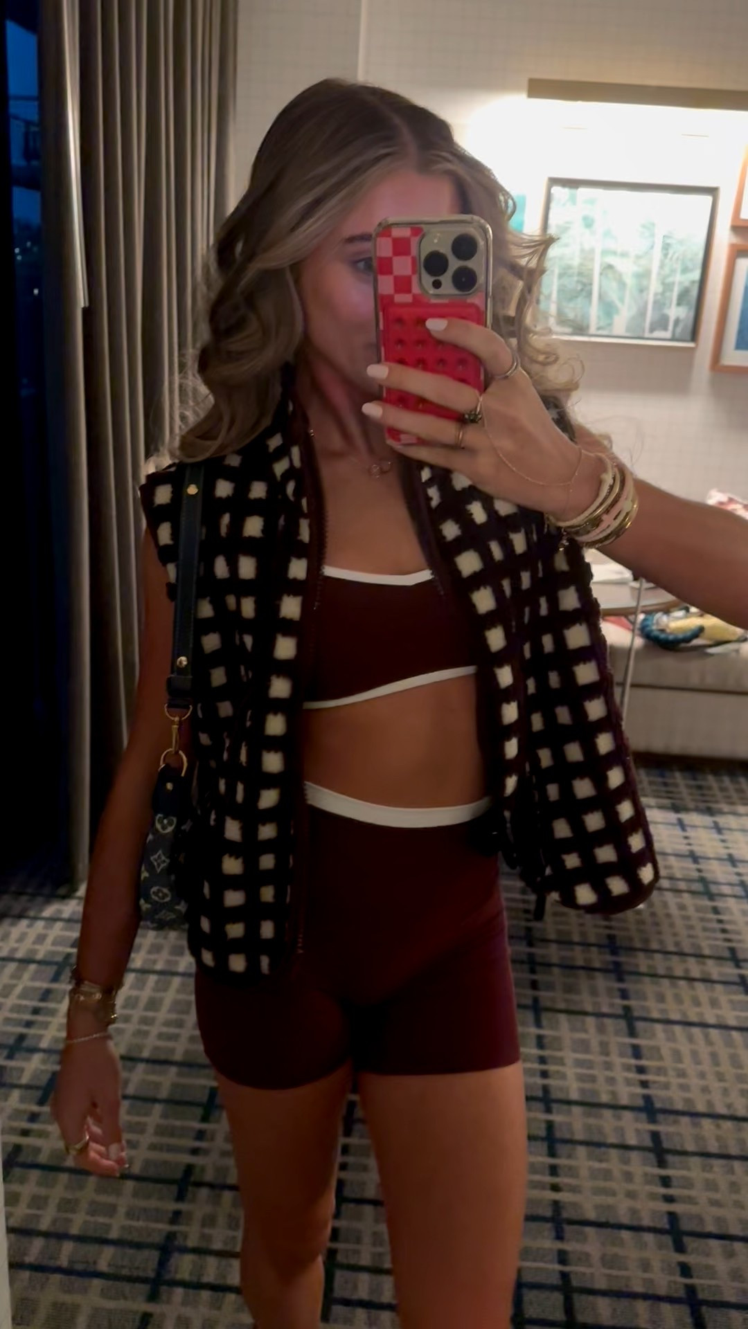 My vest is Amazon it’s a free people look for less size small. My workout set is from Abercrombie size xs. THE BEST workout sneakers are APL. 

DAY 2 of LTKCON morning movement with Abercrombie and Katie Austin  

#LTKSaleAlert #LTKActive #LTKCon