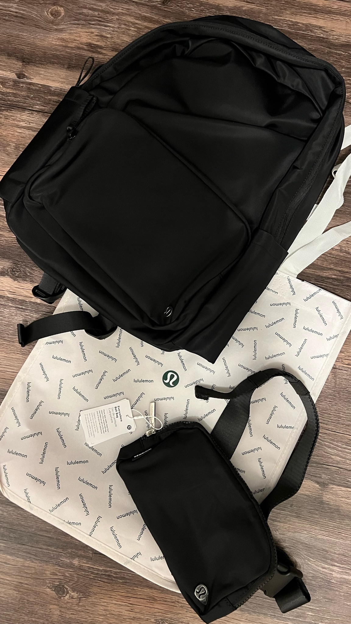 Lululemon black backpack and crossbody bag 

#LTKfitness #LTKitbag #LTKtravel